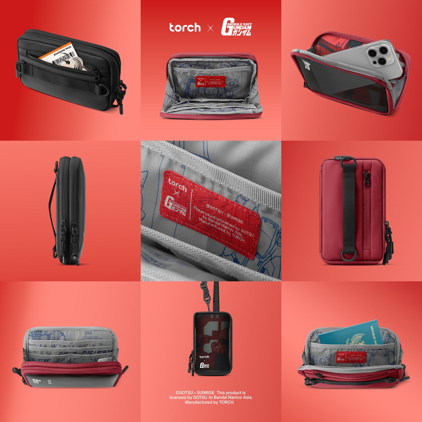 Orbital Zaku Neck Wallet