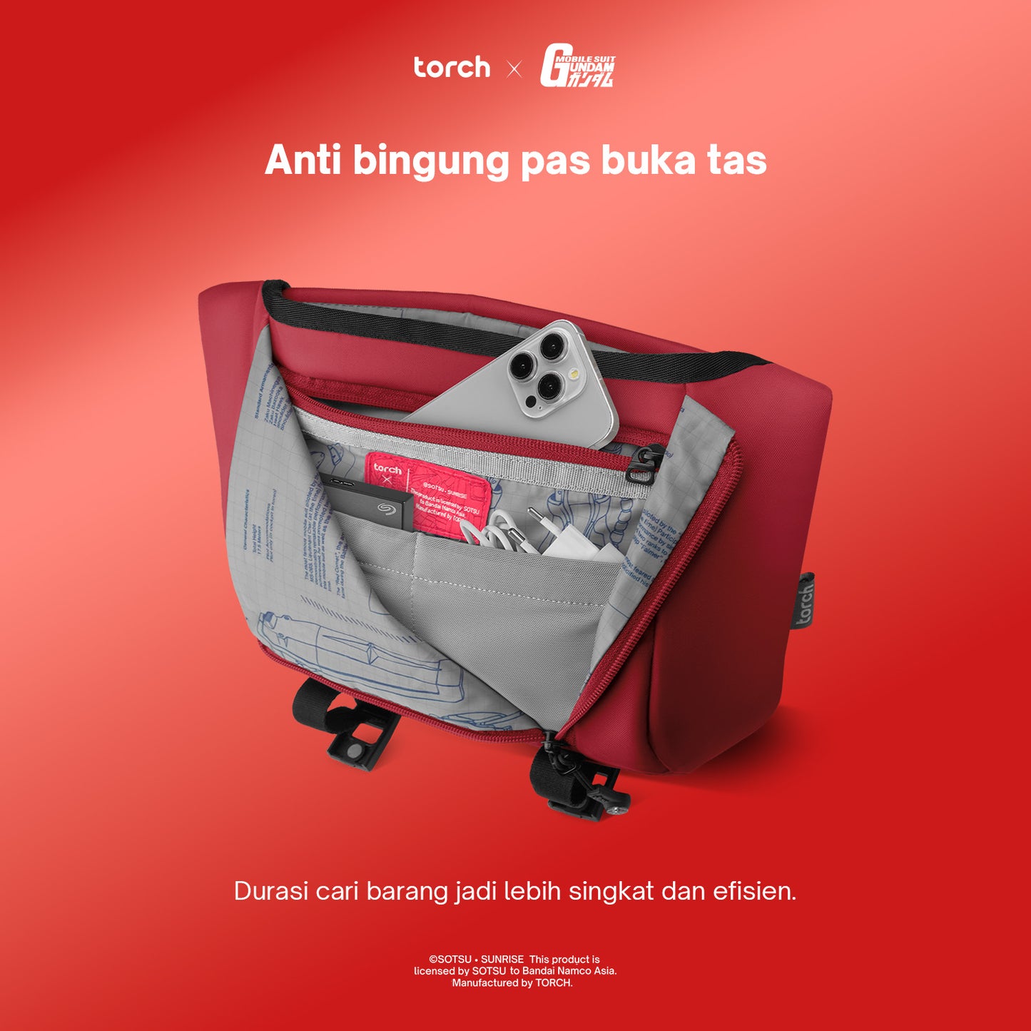 Vectra Sling Bag Gundam