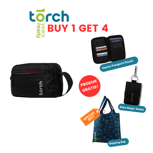 Paket 10th Torch - Kashiba Travel Pouch