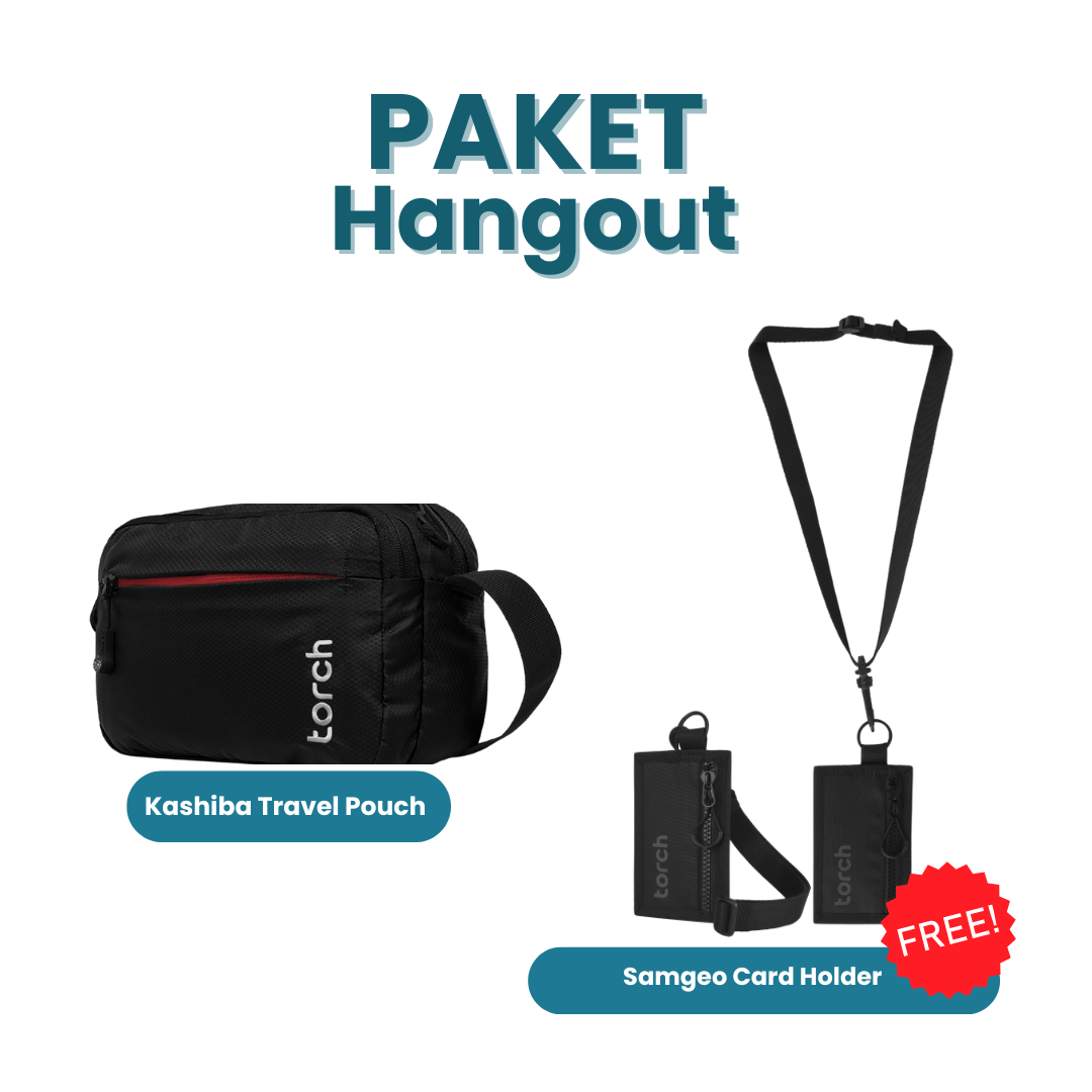 Paket Hangout - Kashiba Travel Pouch Gratis Samgeo Card Holder