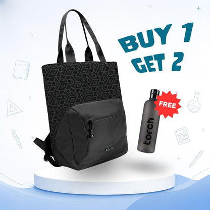 Paket Back To School - Nura Obsidian Grid 1