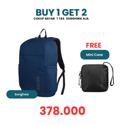 Paket Meriah - Songhwa Daypack Gratis Mini Case