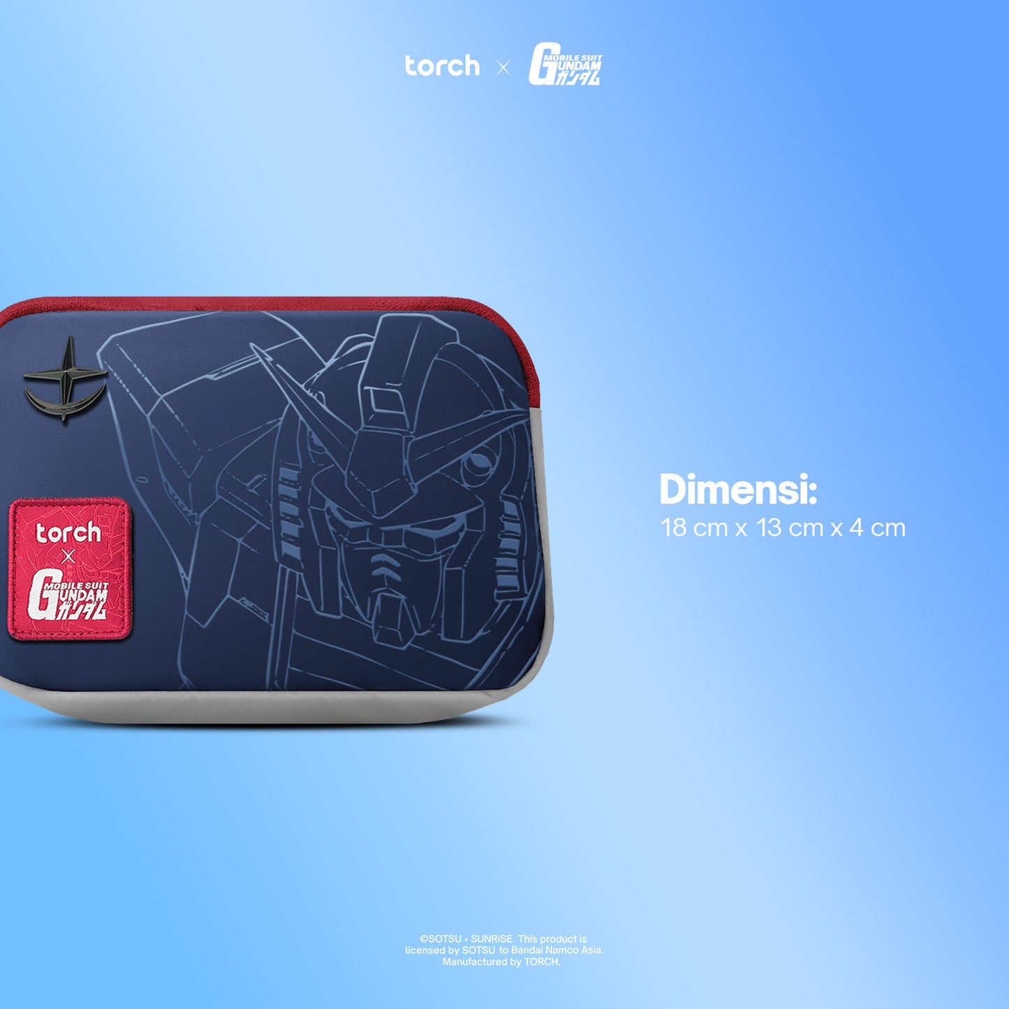 Omni Stationery Pouch Gundam