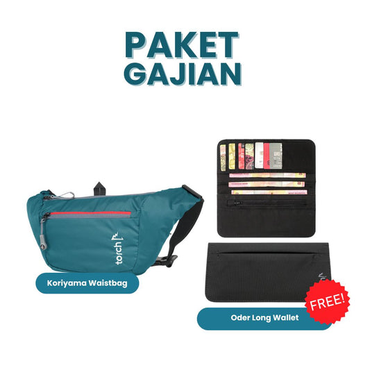 Paket Gajian - Koriyama Waistbag Gratis Oder Long Wallet