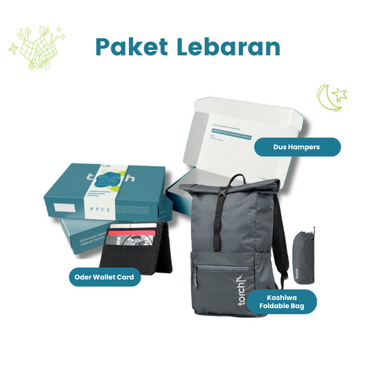 Paket Lebaran - Kashiwa Foldable Bag + Oder Wallet Card