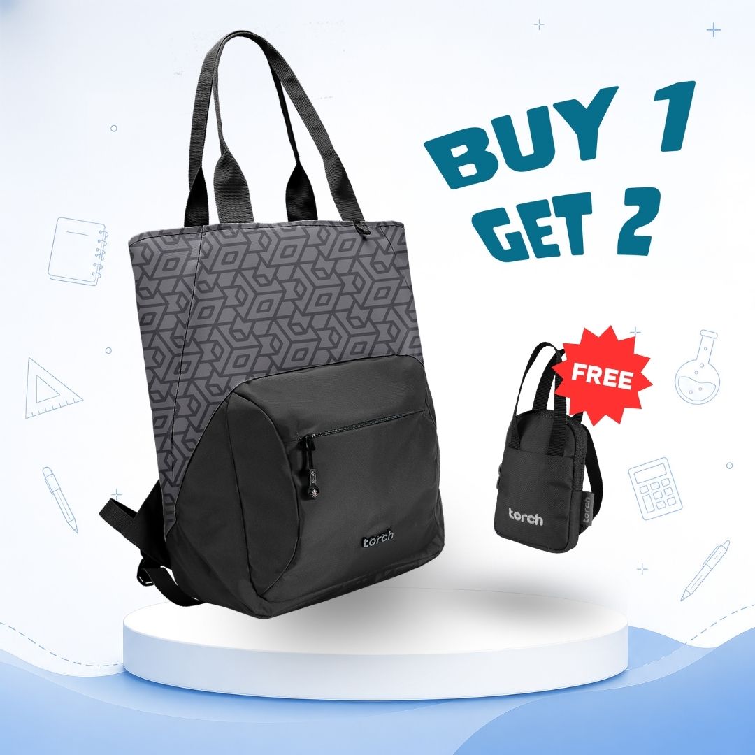 Paket Back To School - Nura Obsidian Grid 2