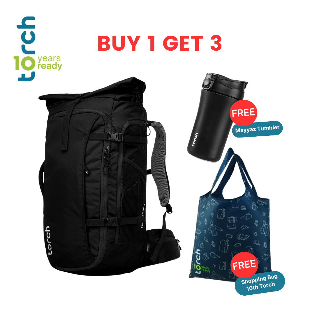 Paket 10th Torch - Fujisawa Travel Backpack