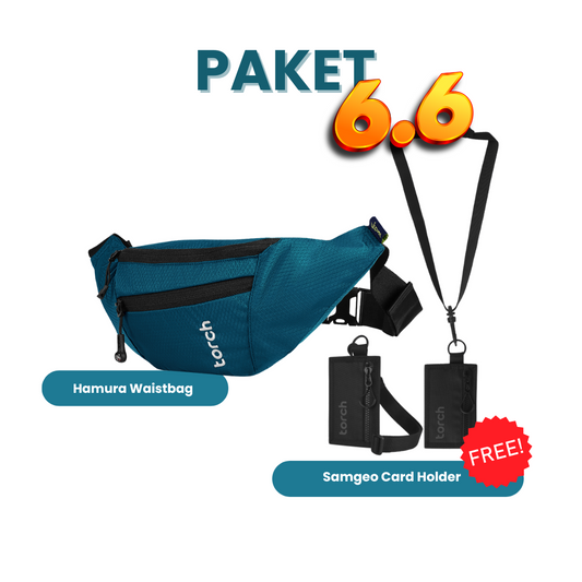 Paket 6.6 - Hamura Waistbag Gratis Samgeo Card Holder