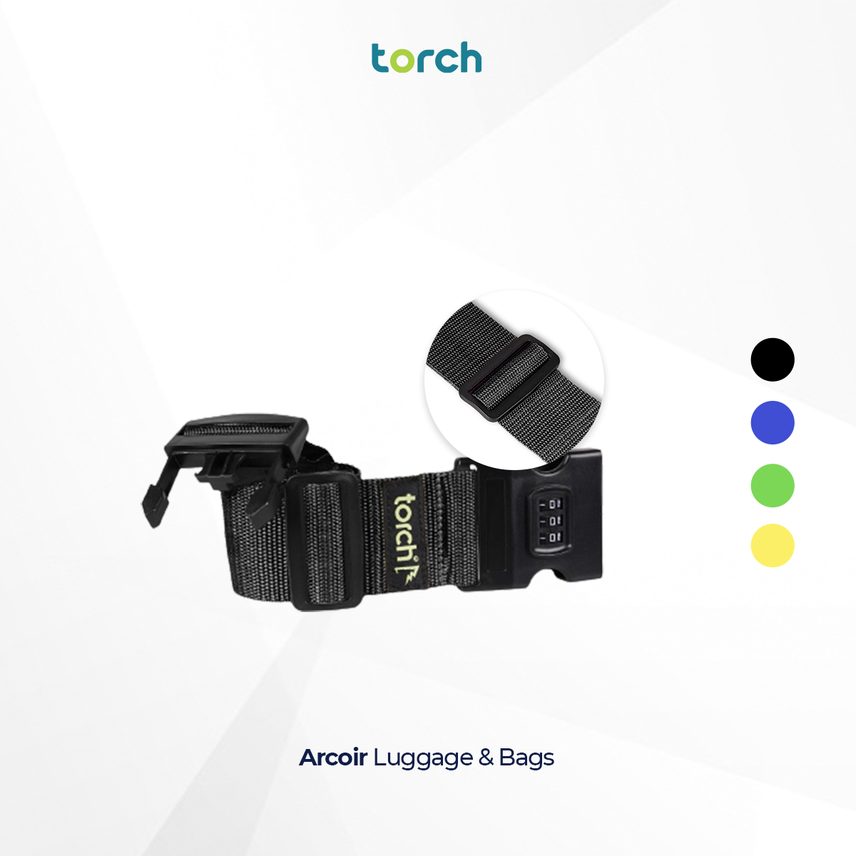 Arcoir Lugage Belt Lock