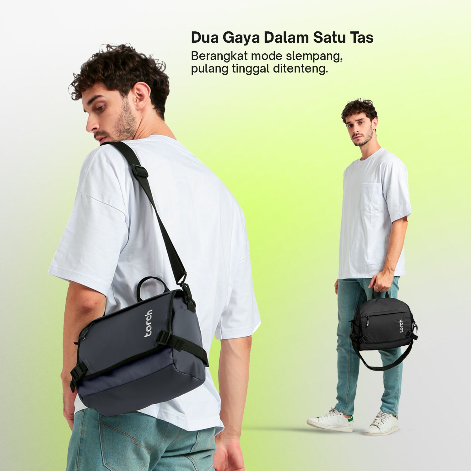 Animo Tas Selempang office Torch 7L