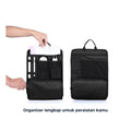 Imsil Laptop Sleeve Organizer - Black