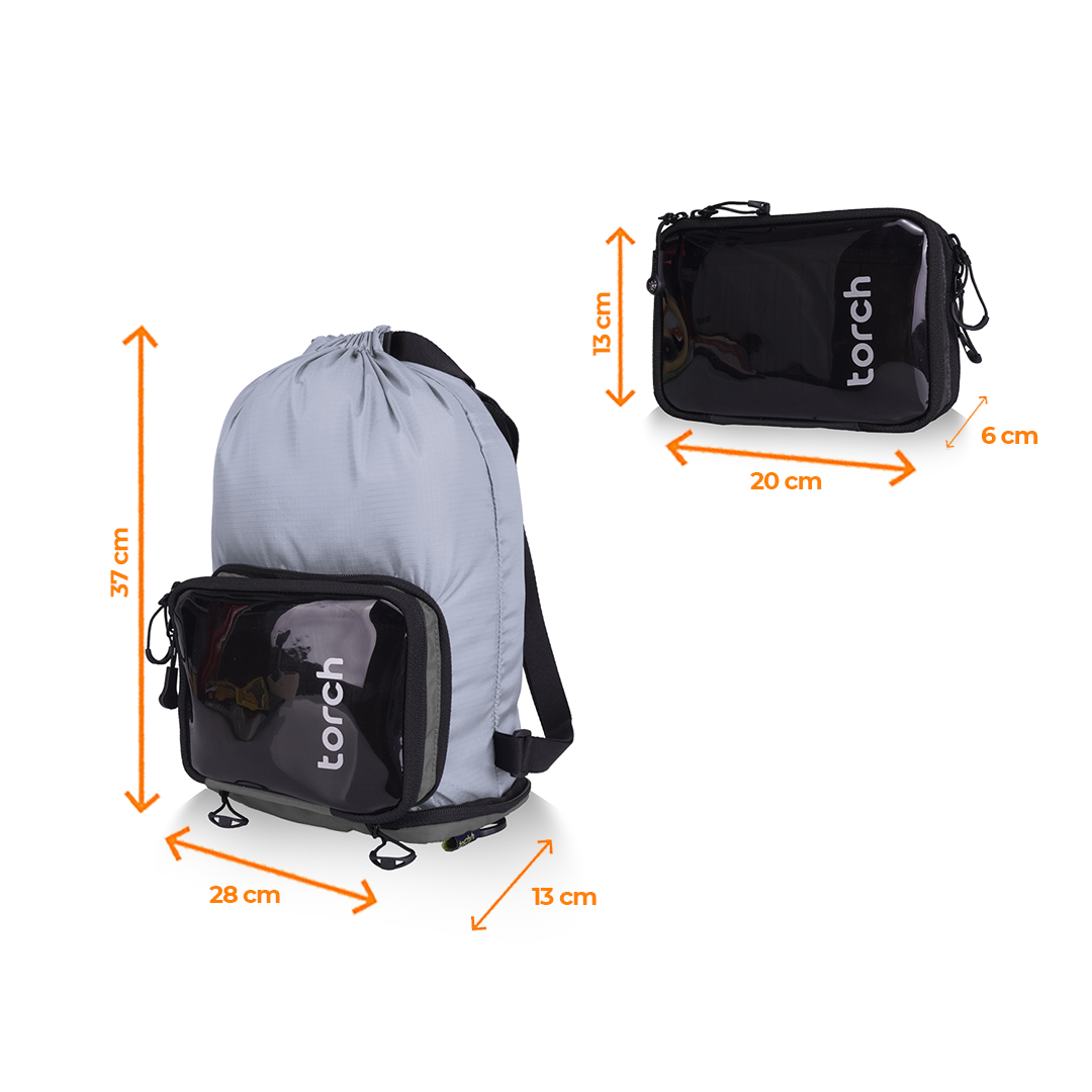 Galicia Tas Ransel Foldable Torch 10L