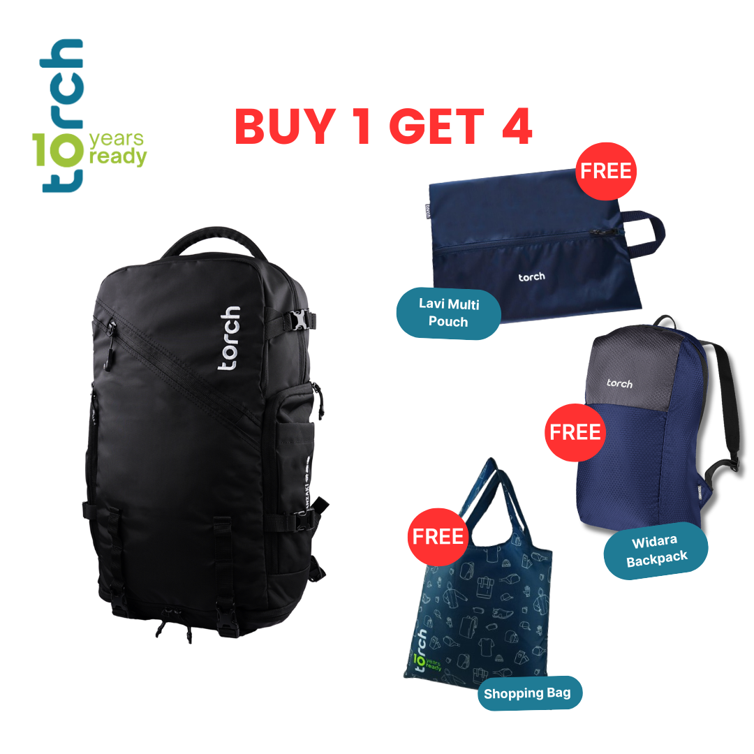 Paket 10th Torch - Kanzaki Light Travel Pouch