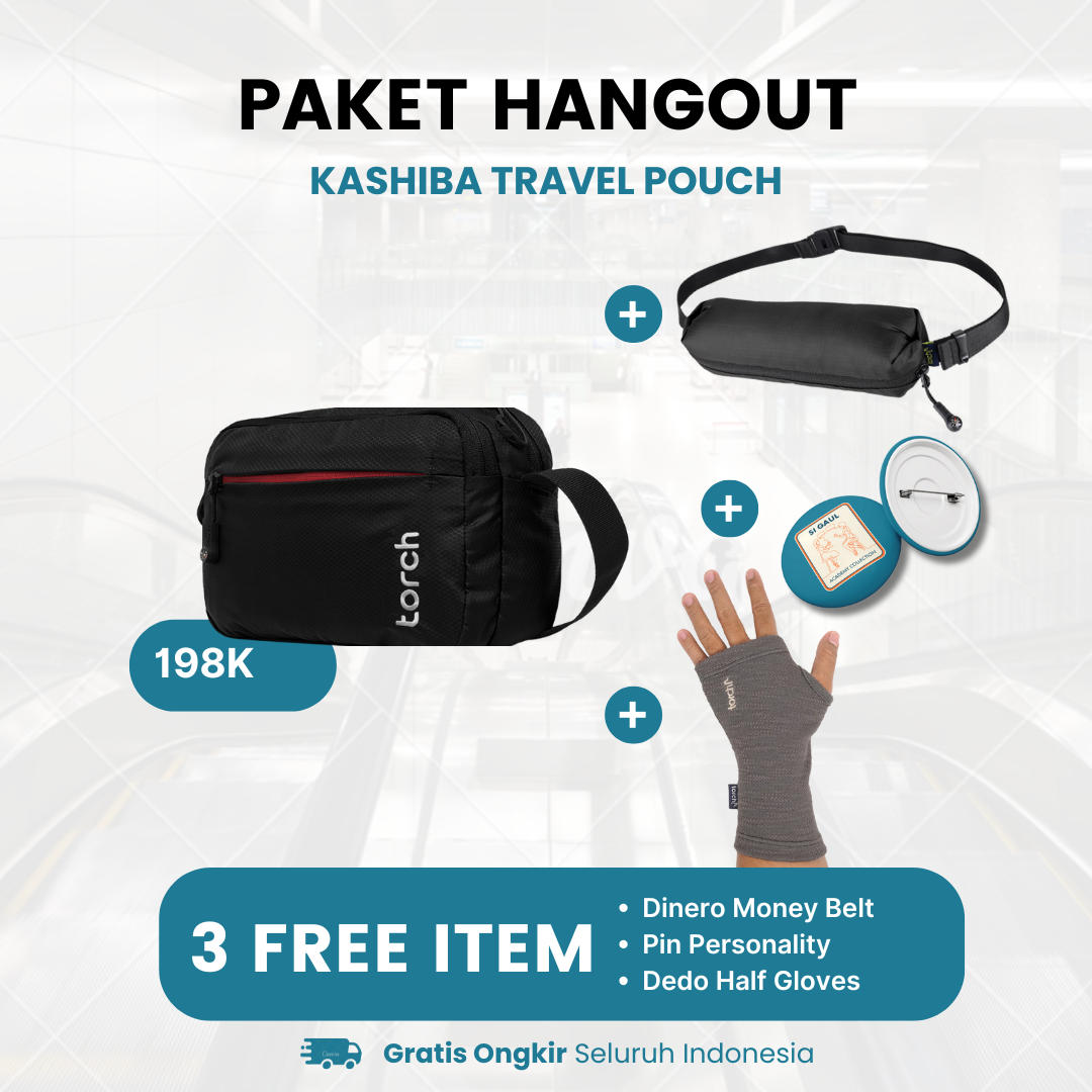 Paket Hangout - Kashiba Travel Pouch