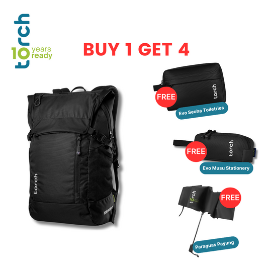 Paket 10th Torch - Ishikari Backpack