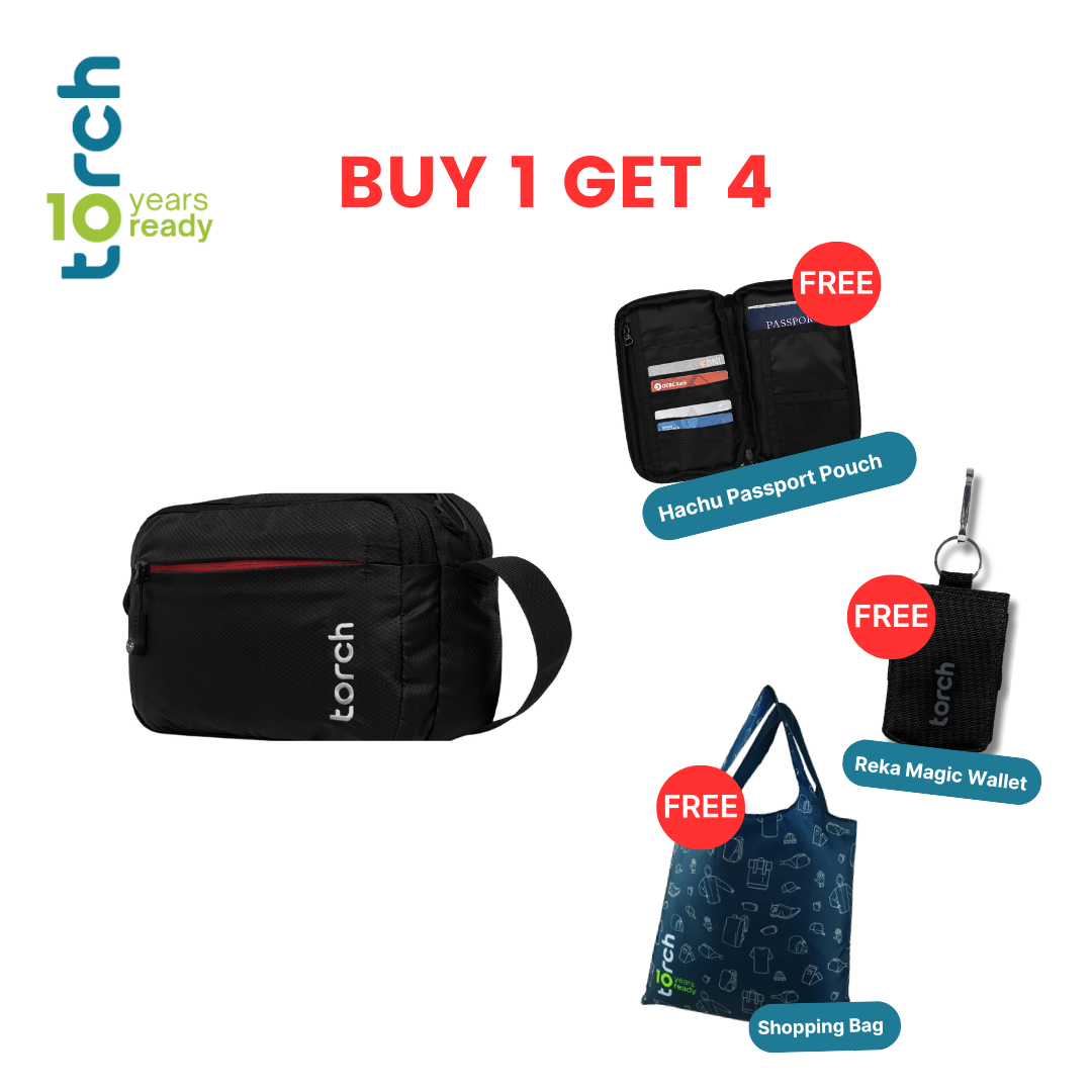 Paket 10th Torch - Kashiba Travel Pouch