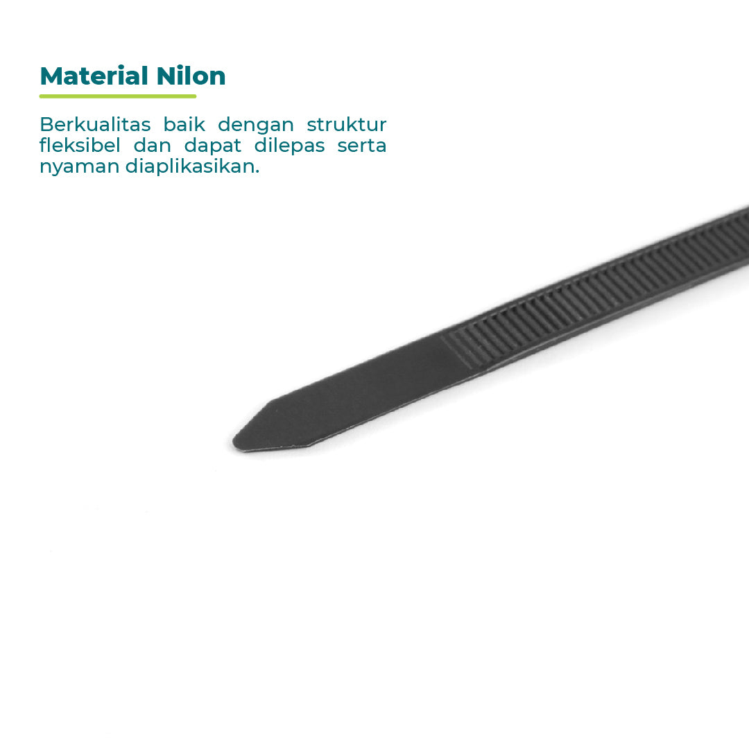 Reusable Cable Tie - Black