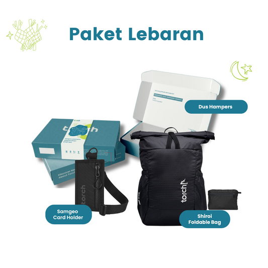 Paket Lebaran - Shiroi Foldable Bag + Samgeo Card Holder