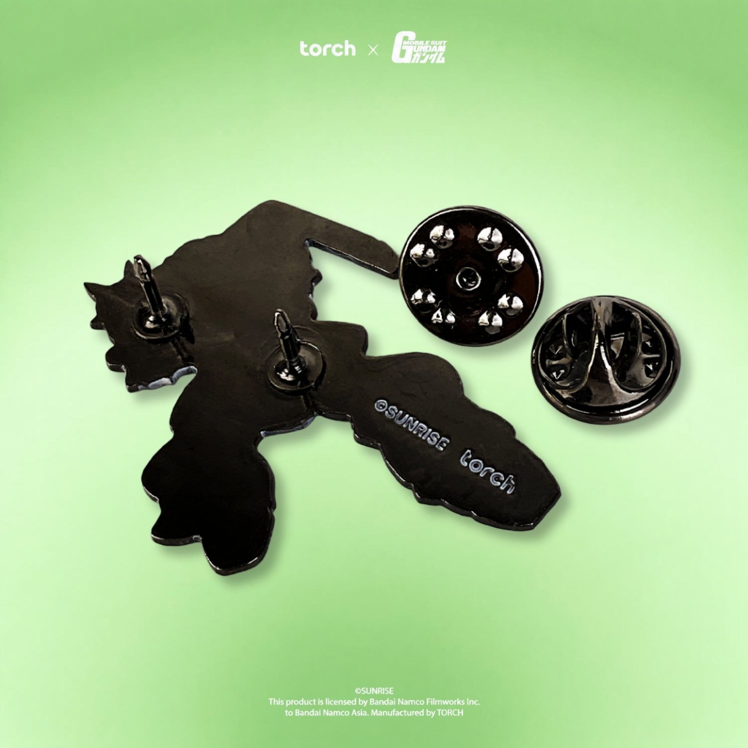 Enamel Pin MS-06 Zaku II (Include Sticker Gundam)
