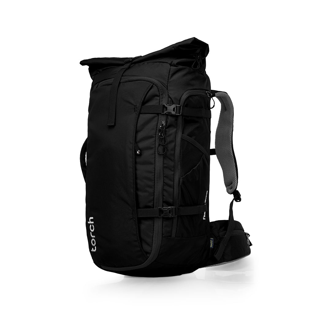Paket Traveling - Fujisawa Travel Backpack Gratis Hamura Waistbag + Parina Foldable Drawstring Pouch