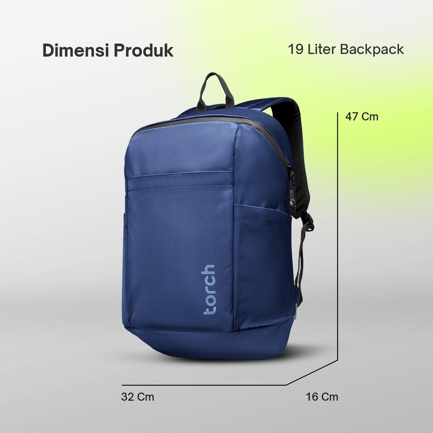 Ganghwa Tas Ransel Sekolah Torch 19L