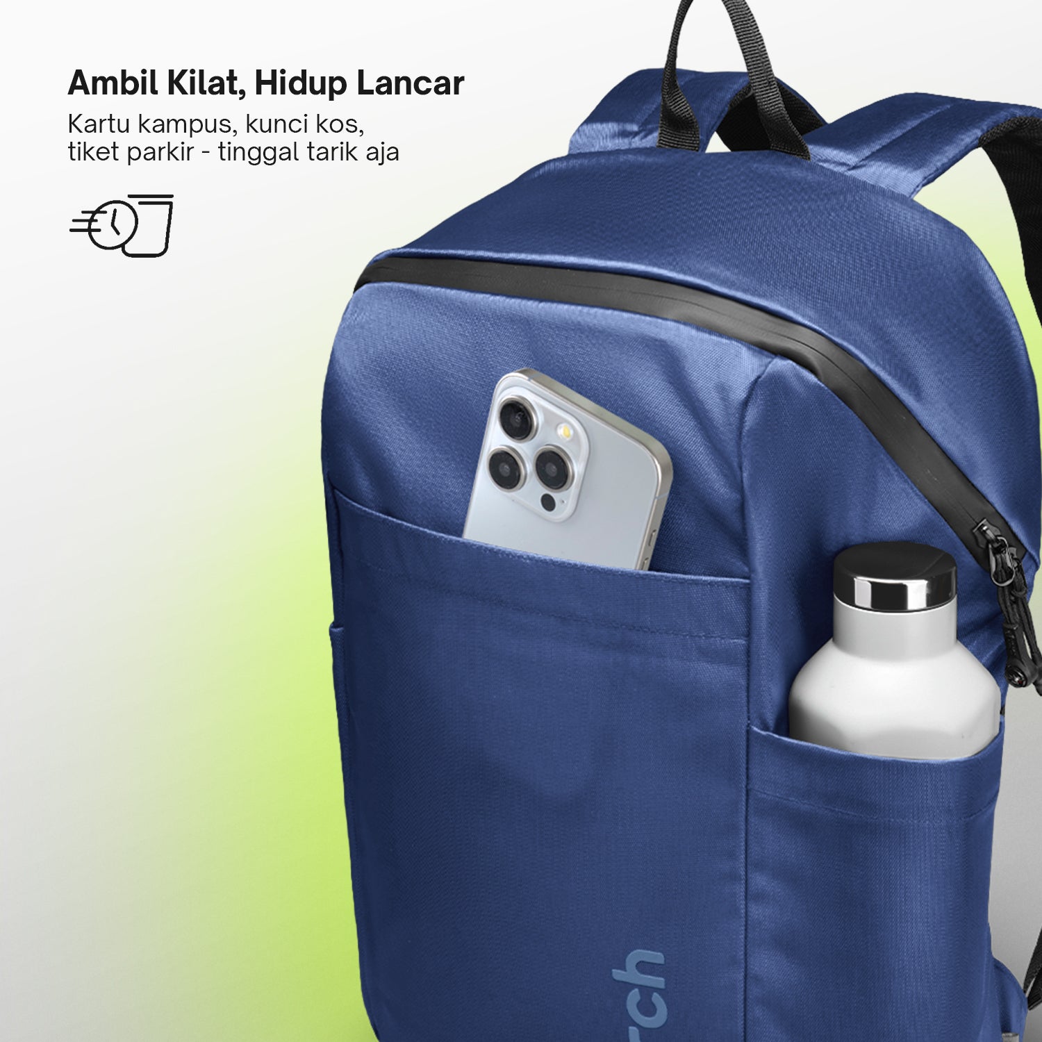 Ganghwa Tas Ransel Sekolah Torch 19L