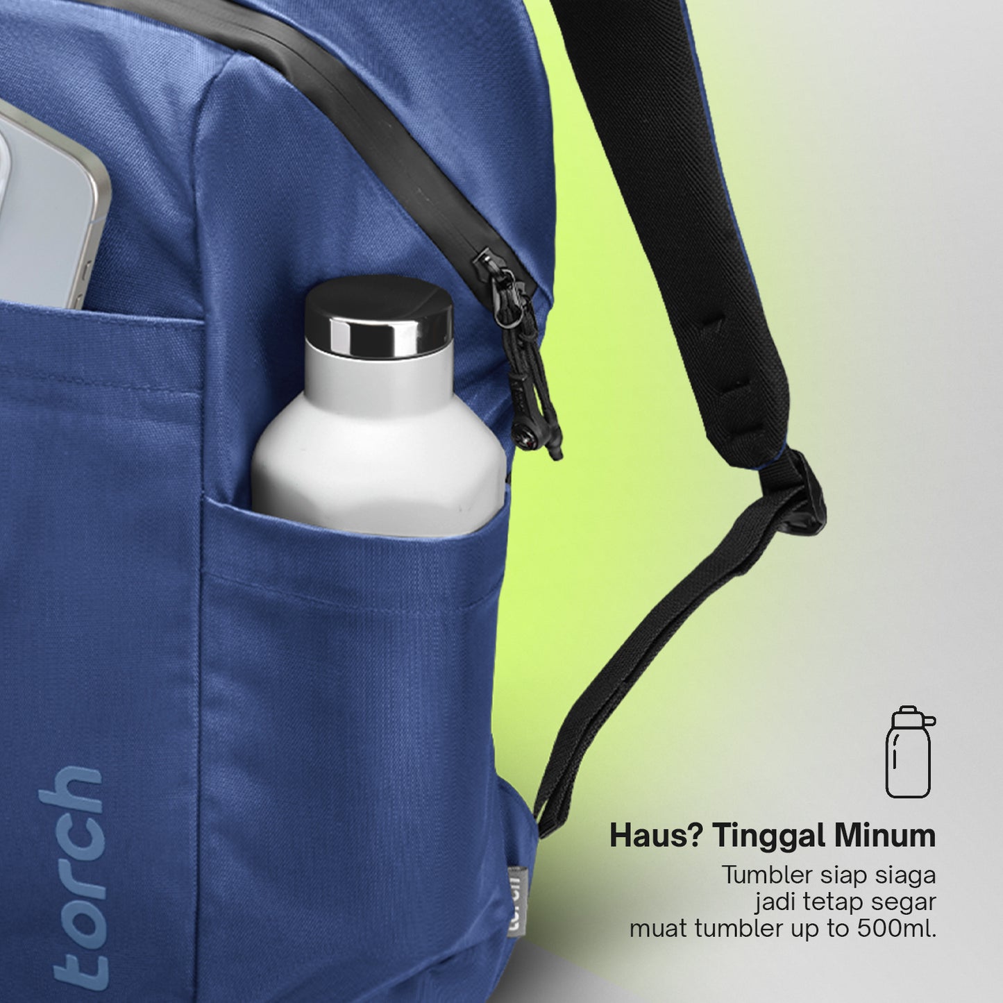 Ganghwa Tas Ransel Sekolah Torch 19L