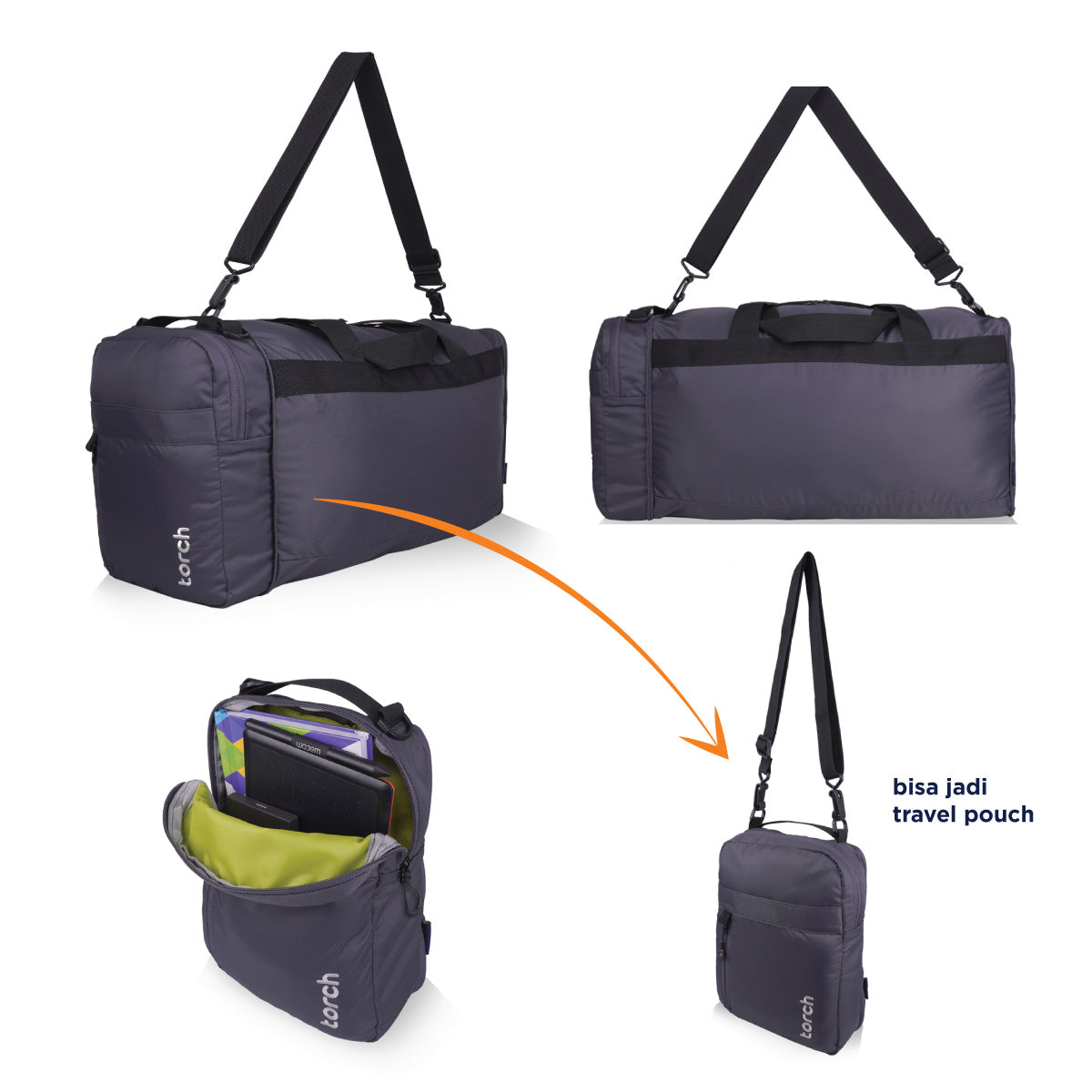 Getafe 3 in 1 Foldable Duffle Bag