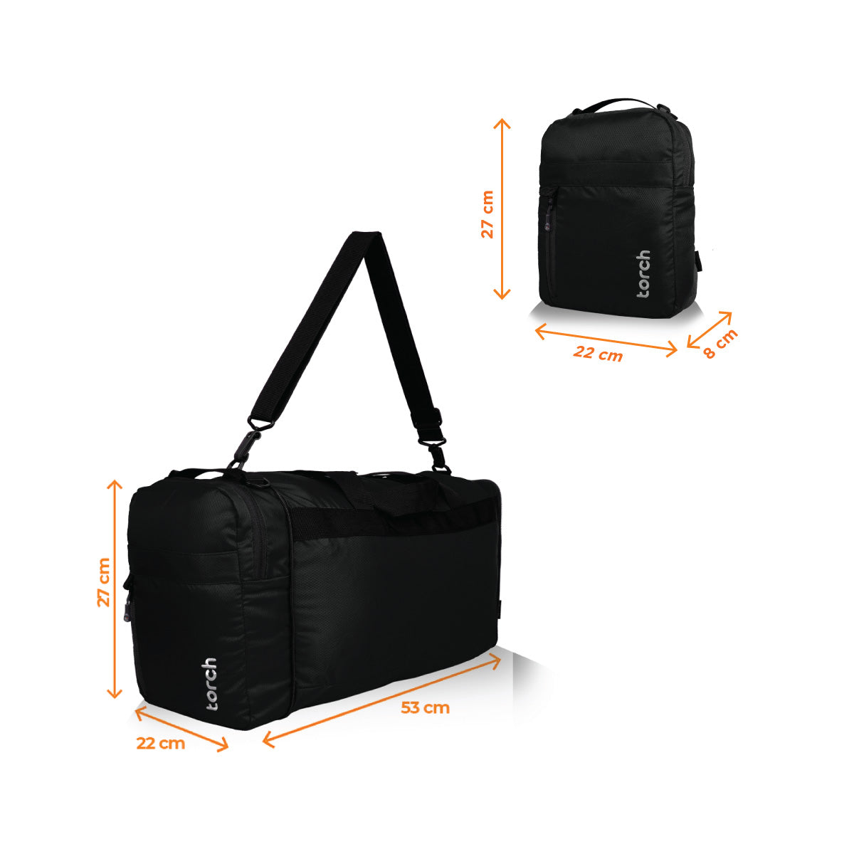 Getafe 3 in 1 Foldable Duffle Bag