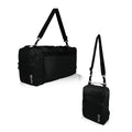 Getafe 3 in 1 Foldable Duffle Bag - Black