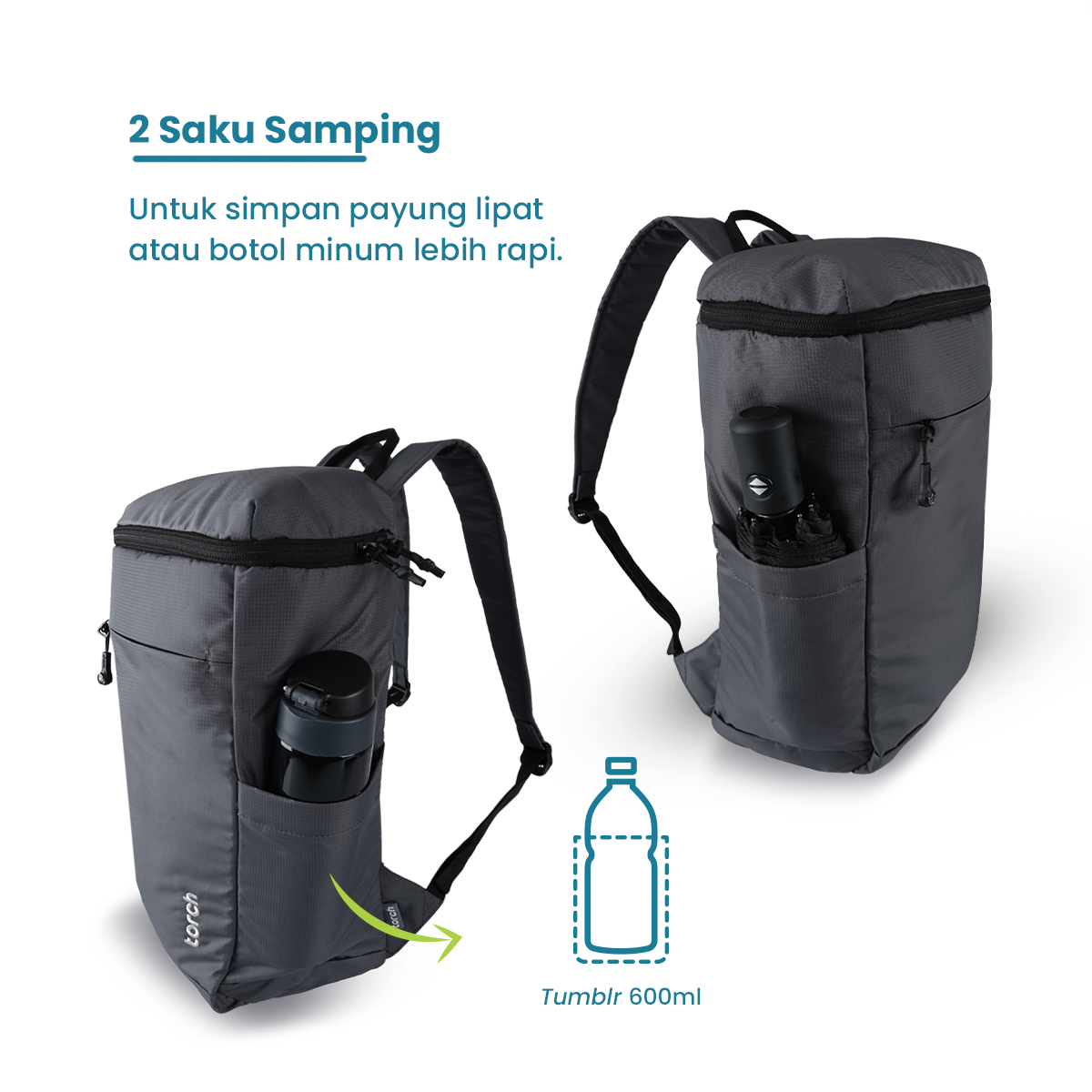 Grihita Tas Ransel Kantor Torch 16L