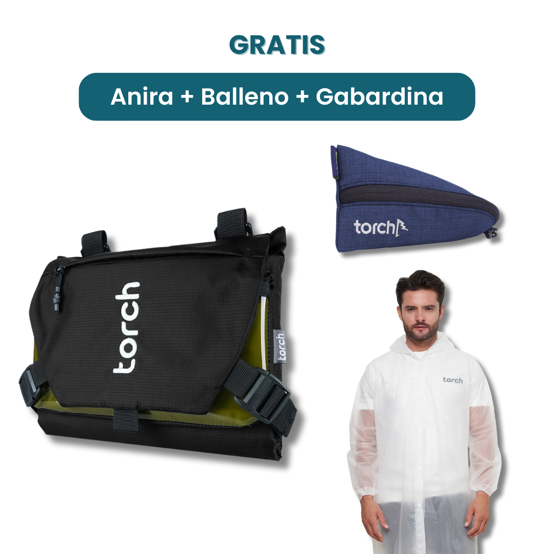 Dalam paket ini kamu akan mendapatkan:  - Anira Sling Bag  - Balleno Stationary Pouch  - Gabardina Raincoat