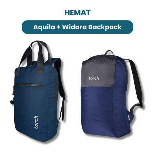 Hemat - Aquila Office Backpack + Widara Backpack