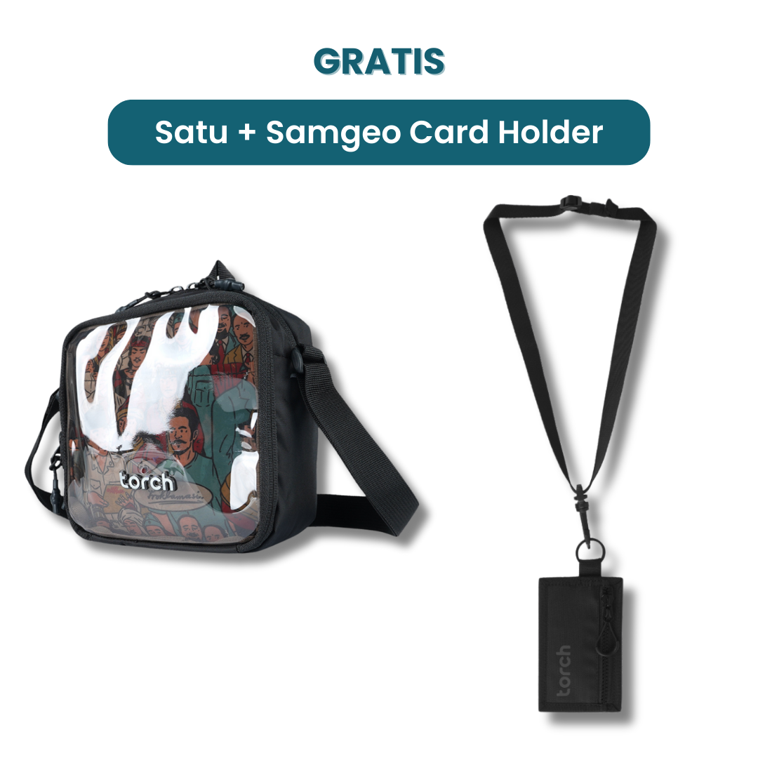 Dalam paket ini kamu akan mendapatkan:  -  Satu Travel Pouch Mini   -  Samgeo Card Holder