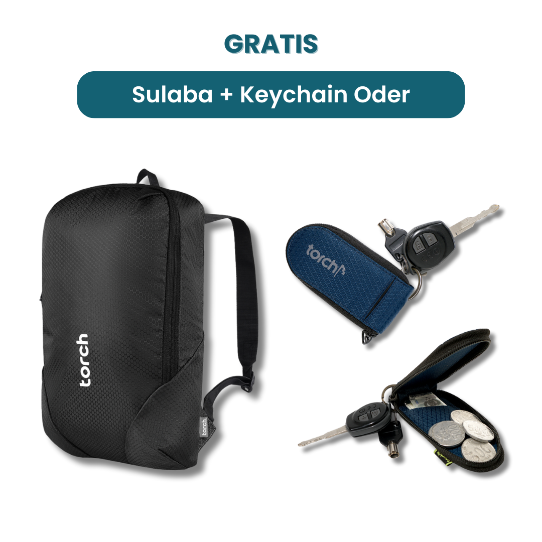 Dalam paket ini tedapat:  - Sulaba Backpack   - Keychain Oder   