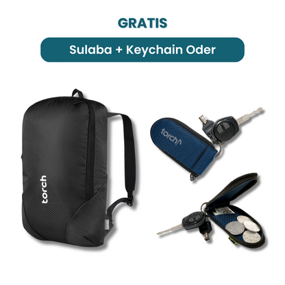 Dalam paket ini tedapat:  - Sulaba Backpack   - Keychain Oder   