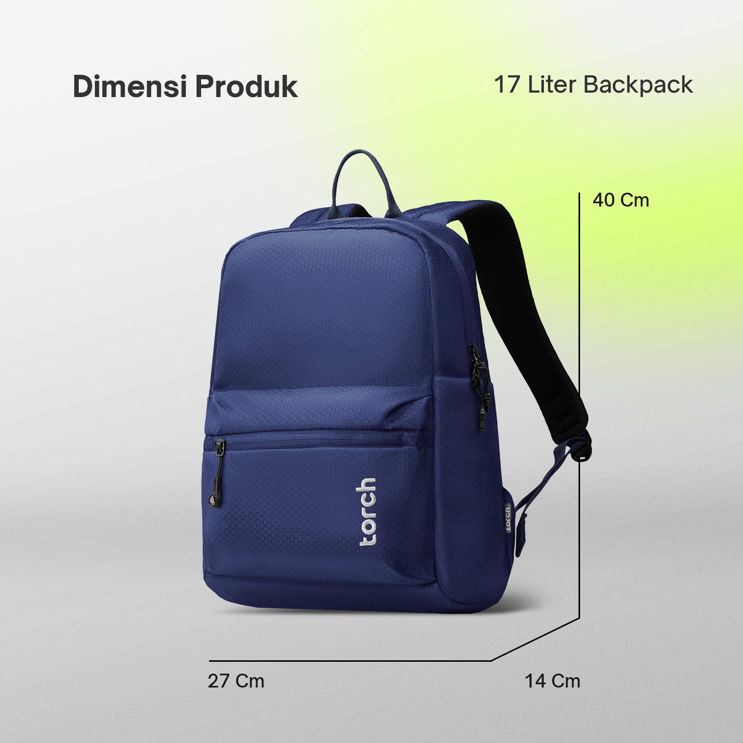 Hwado Tas Ransel Sekolah Torch 17L