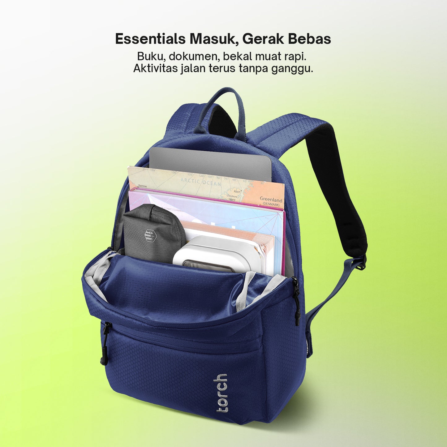 Hwado Tas Ransel Sekolah Torch 17L