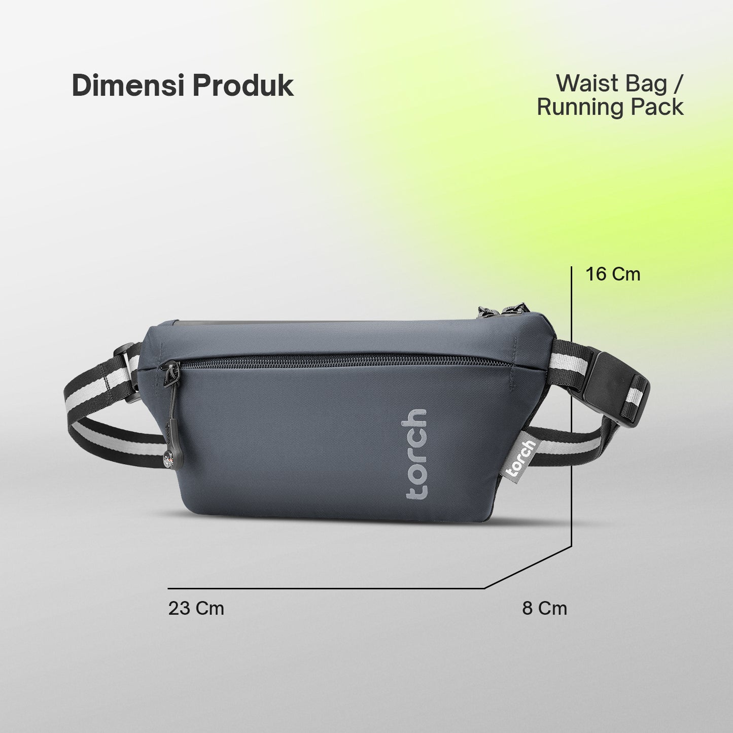 Hyochang 2 in 1 ( Waist Bag & Running Pack )