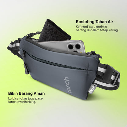 Hyochang 2 in 1 ( Waist Bag & Running Pack )