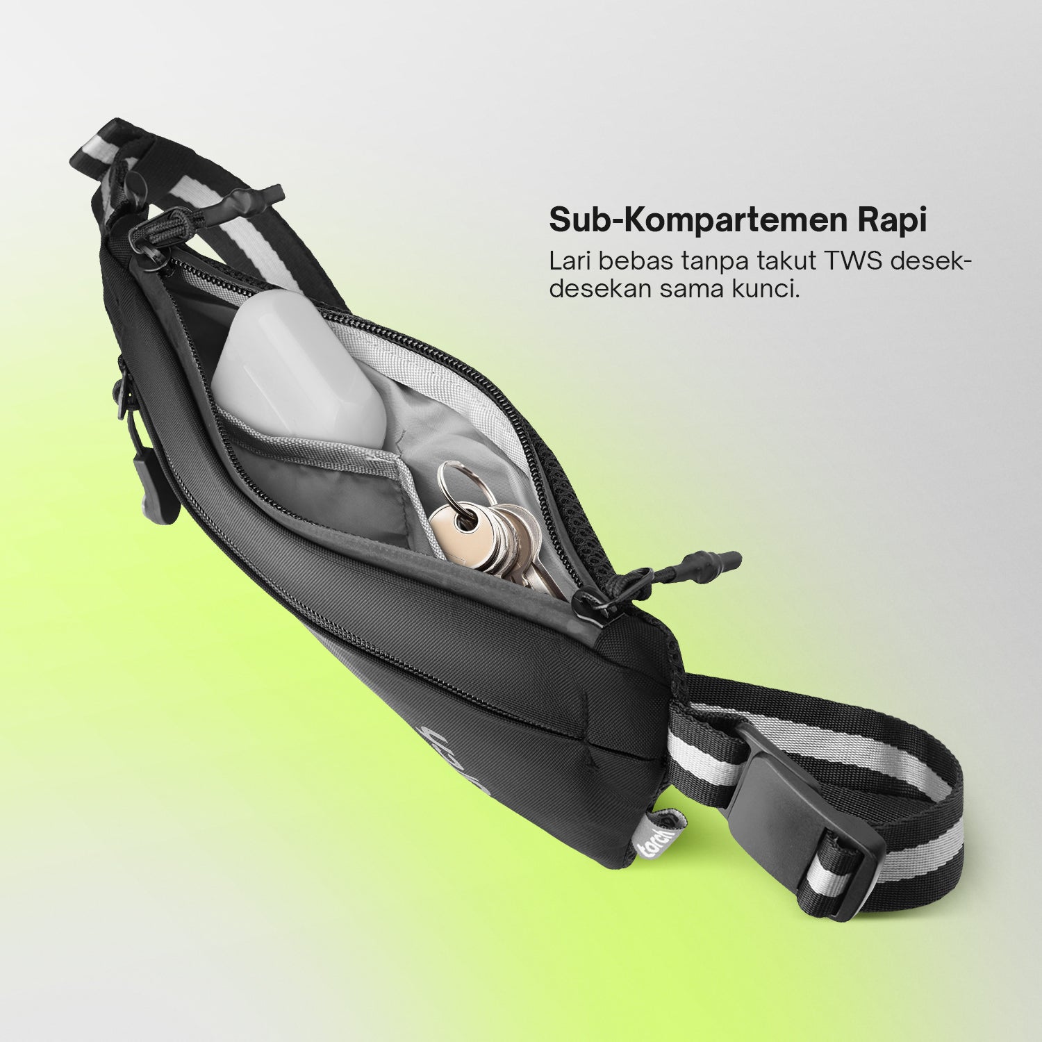 Hyochang 2 in 1 ( Waist Bag & Running Pack )