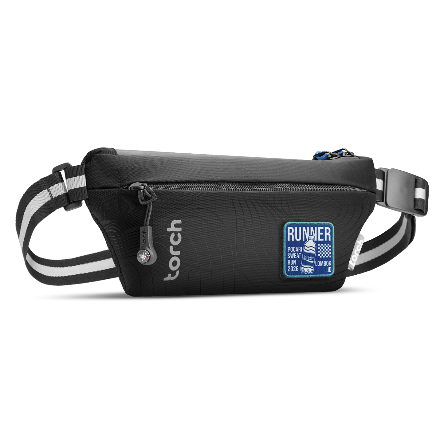NEO HYOCHANG RUNNING BELT - BLACK - SABLON