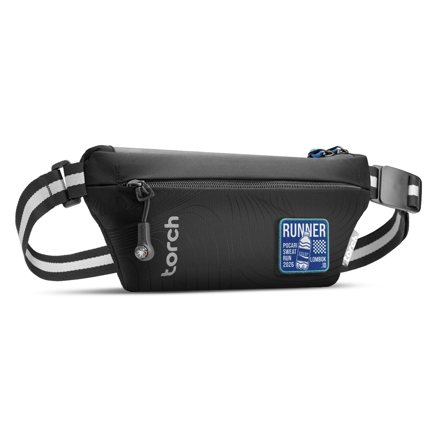 NEO HYOCHANG RUNNING BELT - BLACK - SABLON