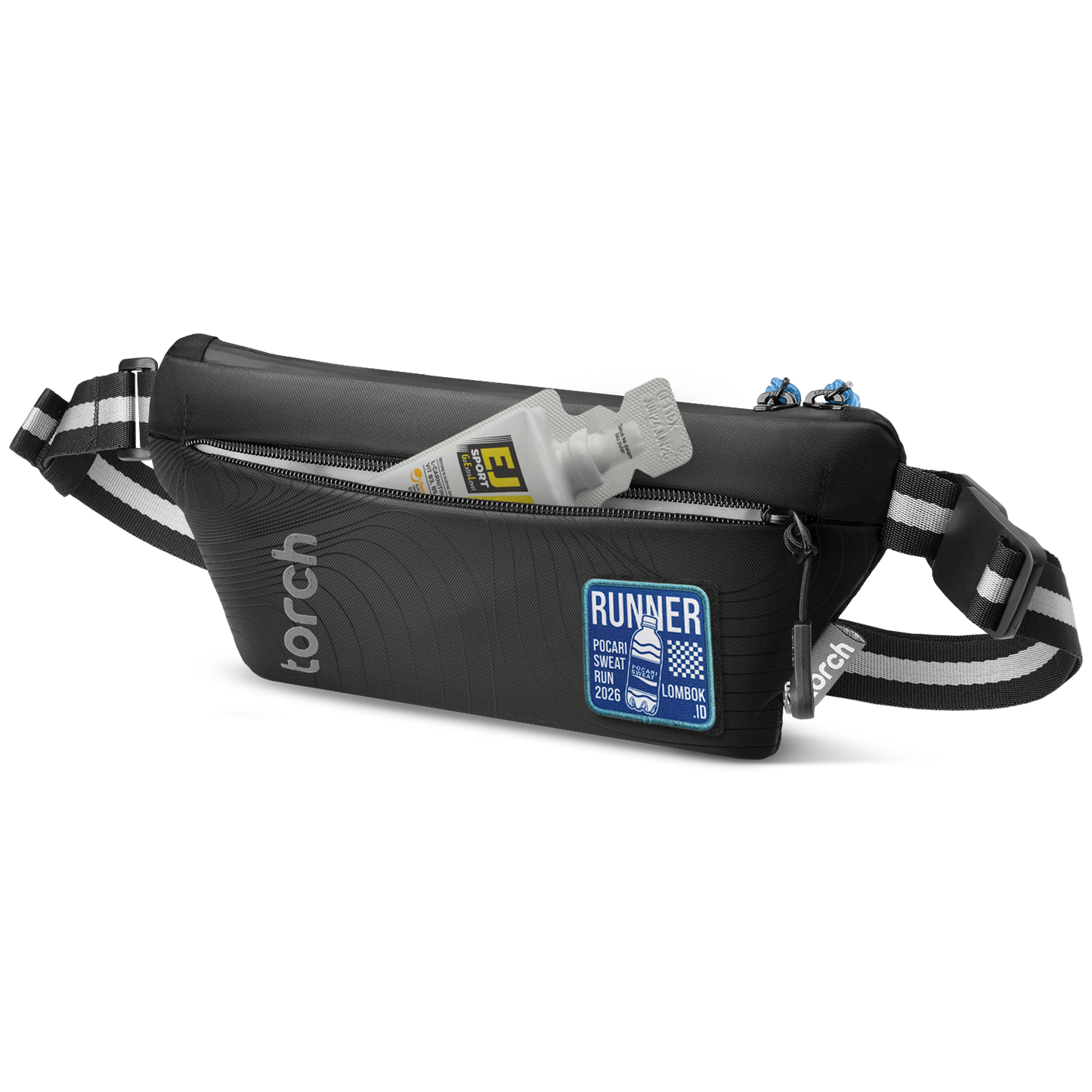 NEO HYOCHANG RUNNING BELT - BLACK - SABLON