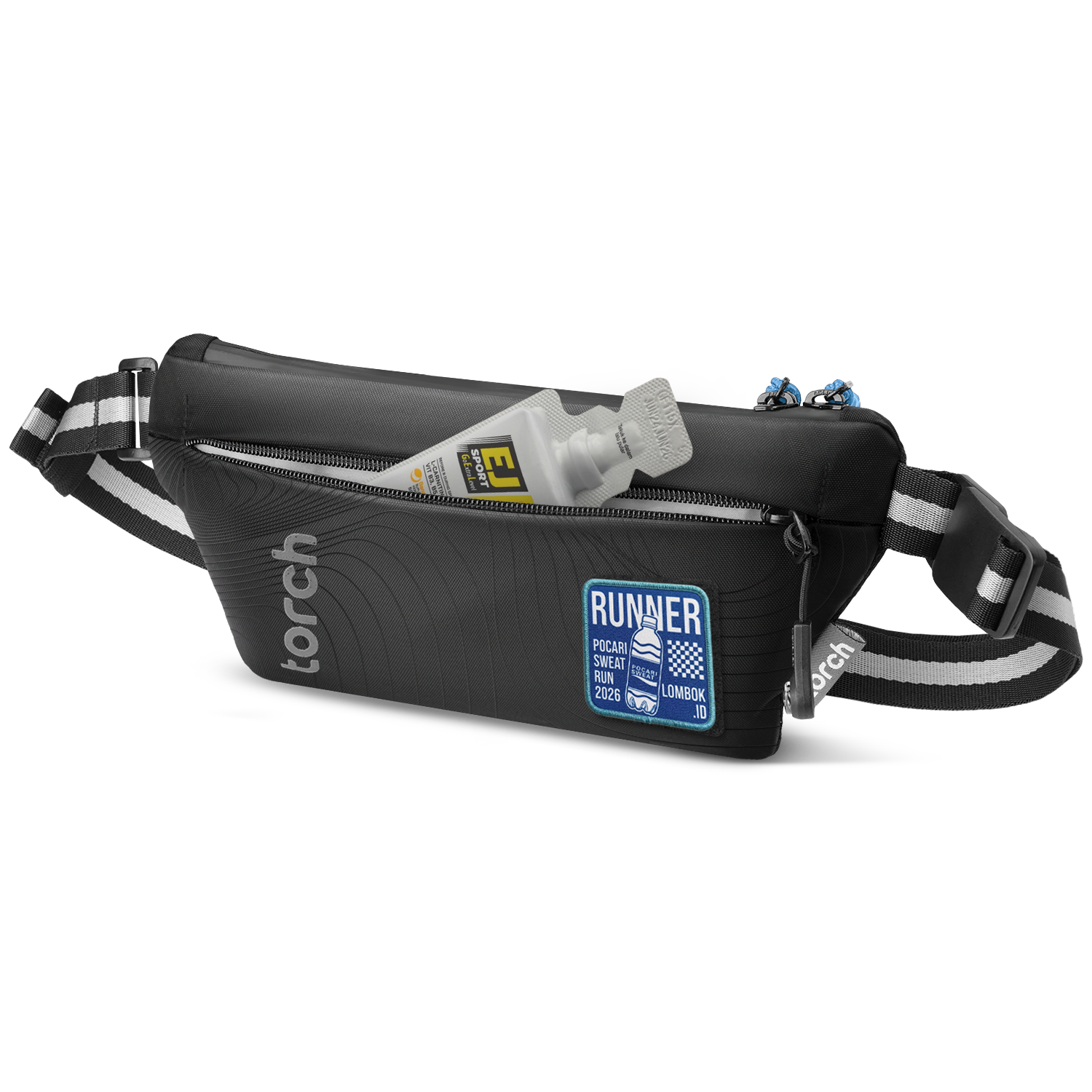 NEO HYOCHANG RUNNING BELT - BLACK - SABLON
