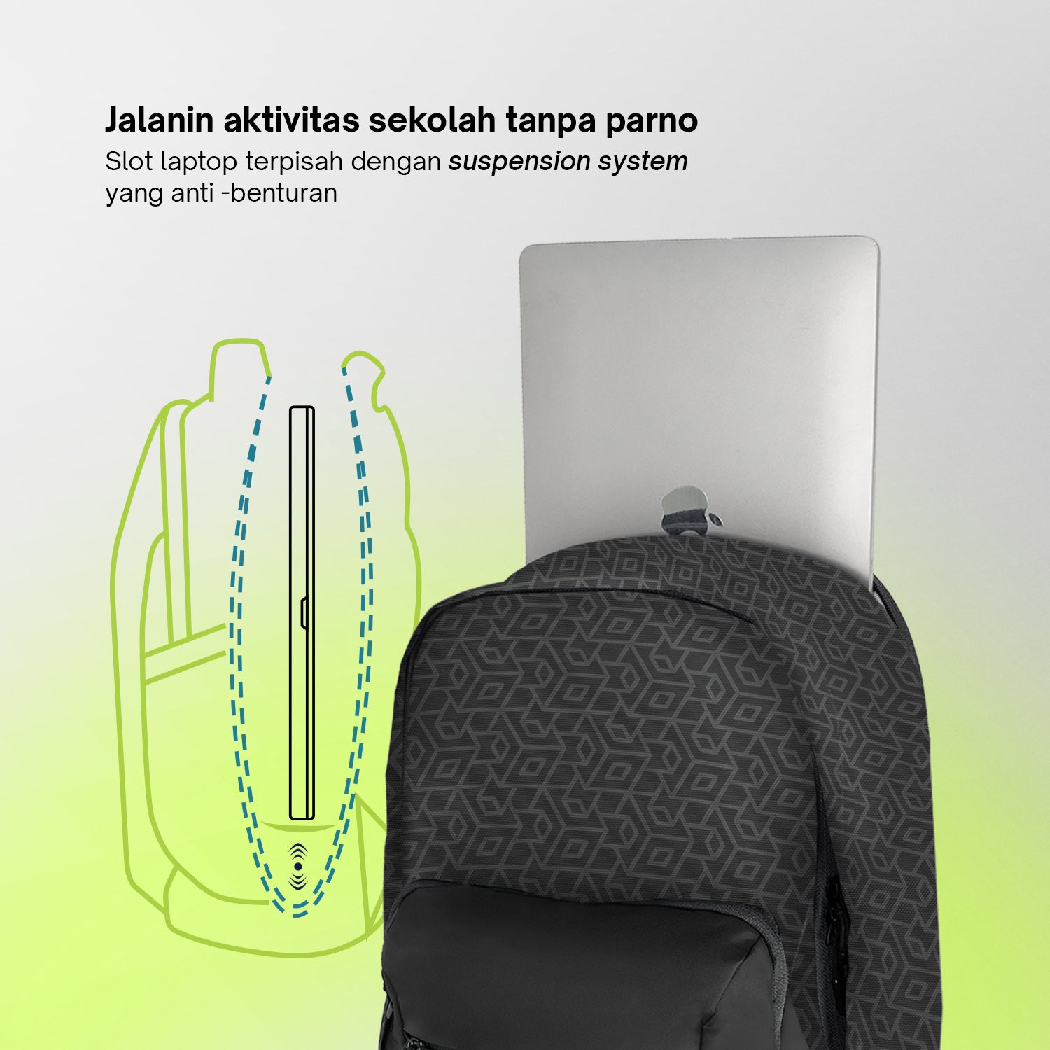 Hyper Backpack - Obsidian Grid