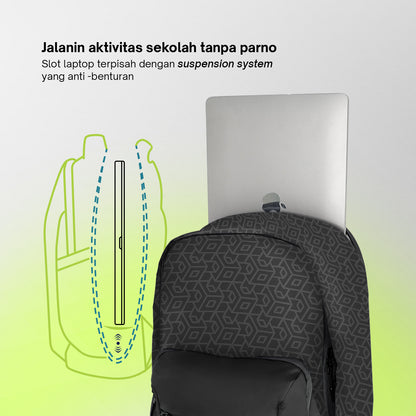 Hyper Backpack - Obsidian Grid