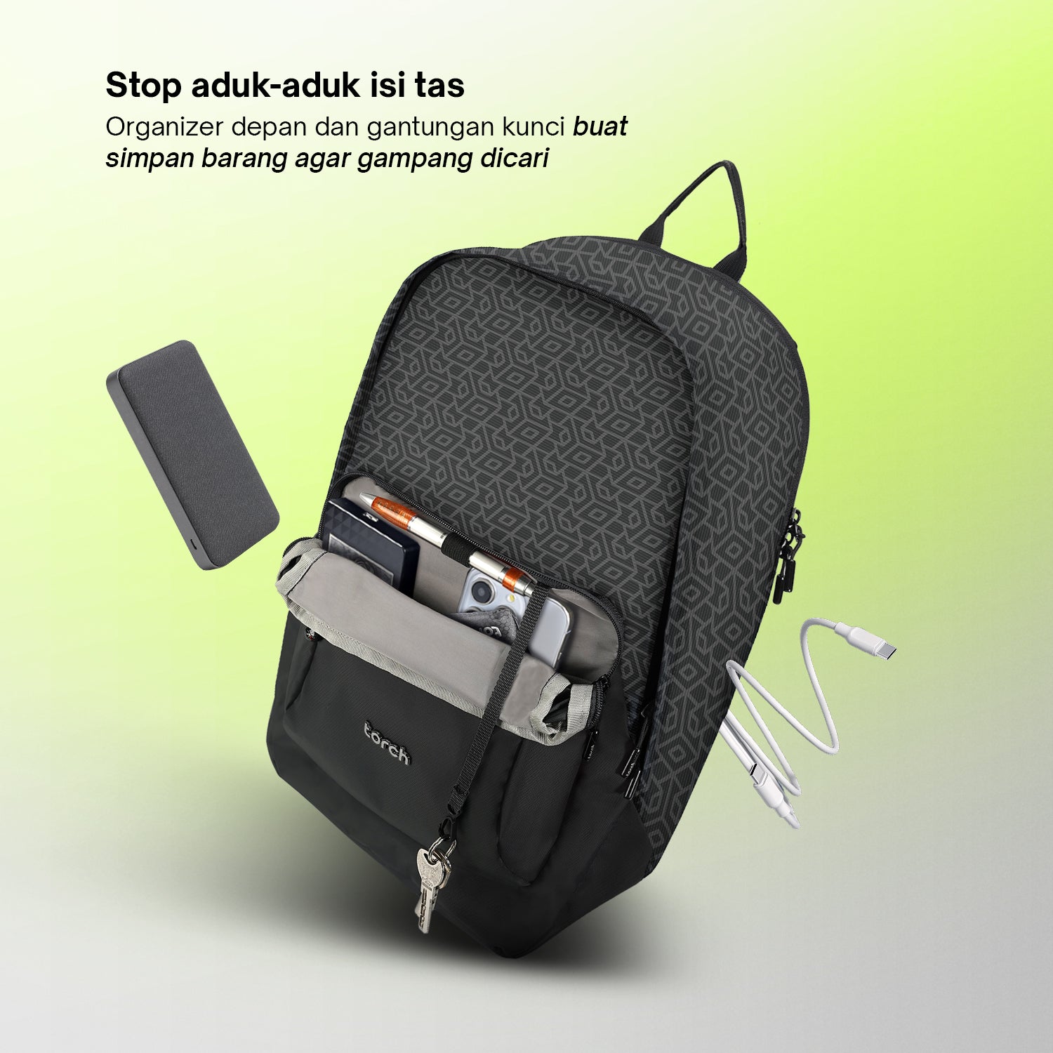 Hyper Backpack - Obsidian Grid