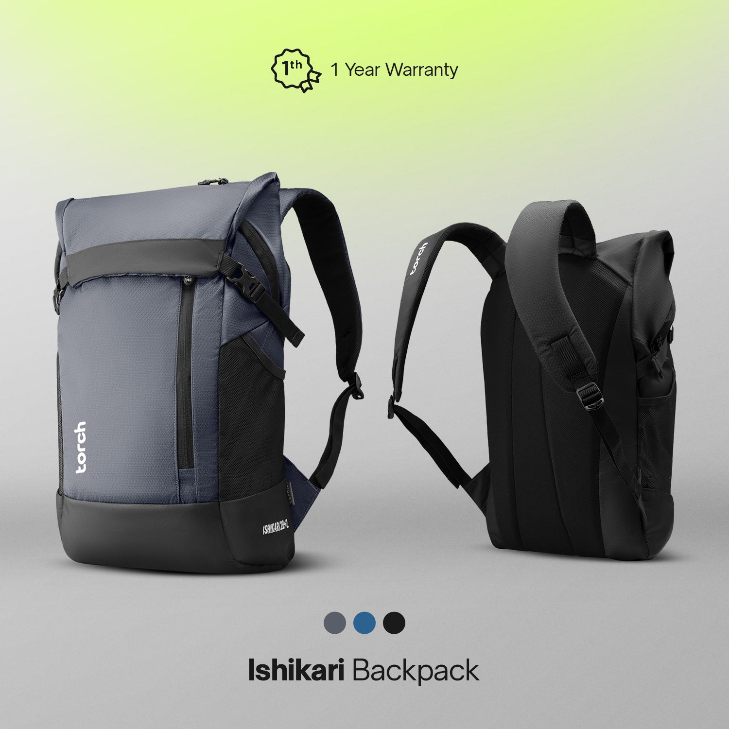 Ishikari Tas Ransel Torch 20L + 2L