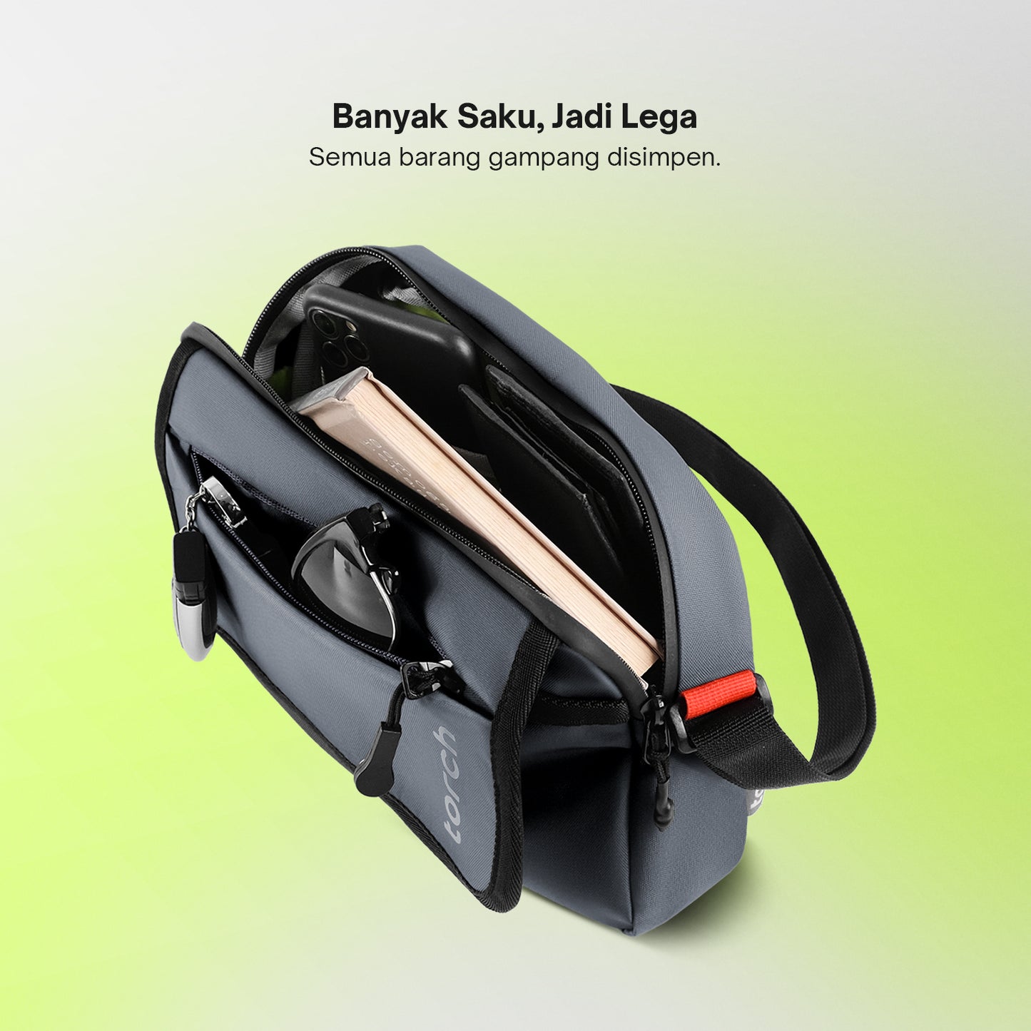 Jixi Tas Selempang Daily Torch 3L